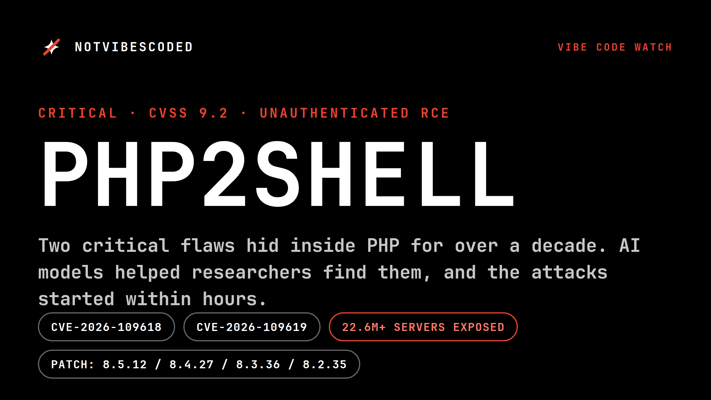 AI Found Two Critical Flaws Hiding in PHP for a Decade